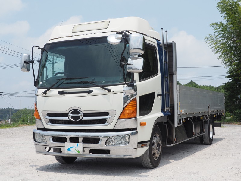 日野 レンジャー 平ボディ 中型 BKG-FD7JLYA 年式 H23[写真01]