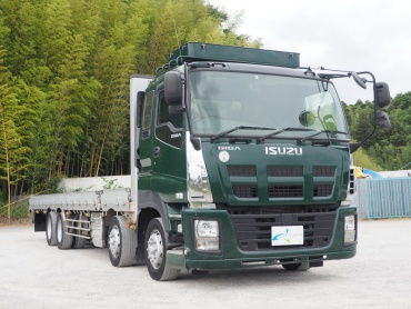 いすゞ ギガ 平ボディ 大型 QKG-CYJ77A 年式 H25[写真04]