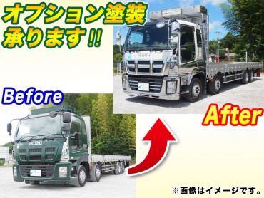 いすゞ ギガ 平ボディ 大型 QKG-CYJ77A 年式 H25[写真02]