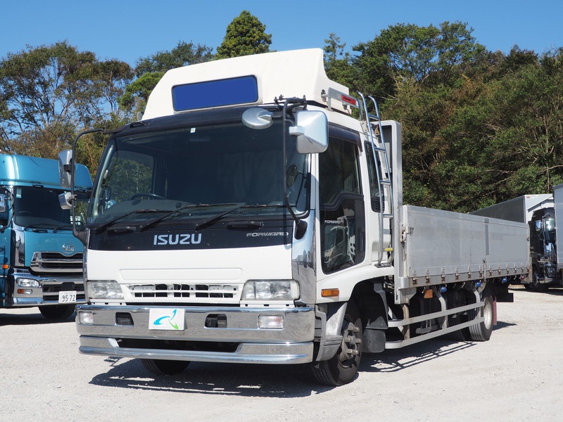 いすゞ フォワード 平ボディ 中型 PA-FRR34L4 年式 H17[写真01]