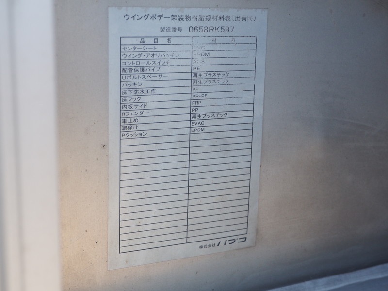 日野 レンジャー ウイング車 中型 ADG-FD7JLWG 年式 H18[写真25]