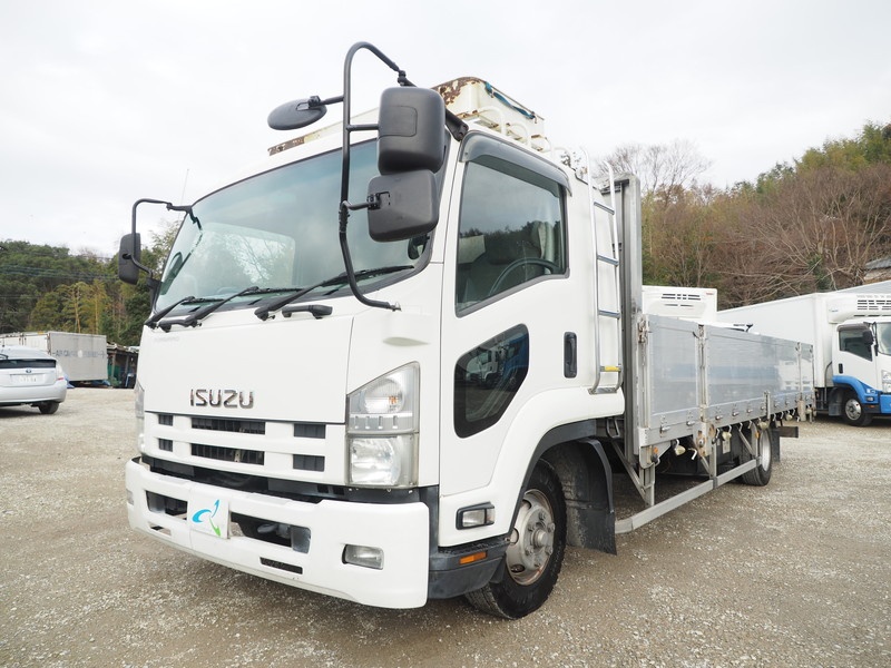 いすゞ フォワード 平ボディ 中型 PKG-FRR90T2 年式 H20[写真01]