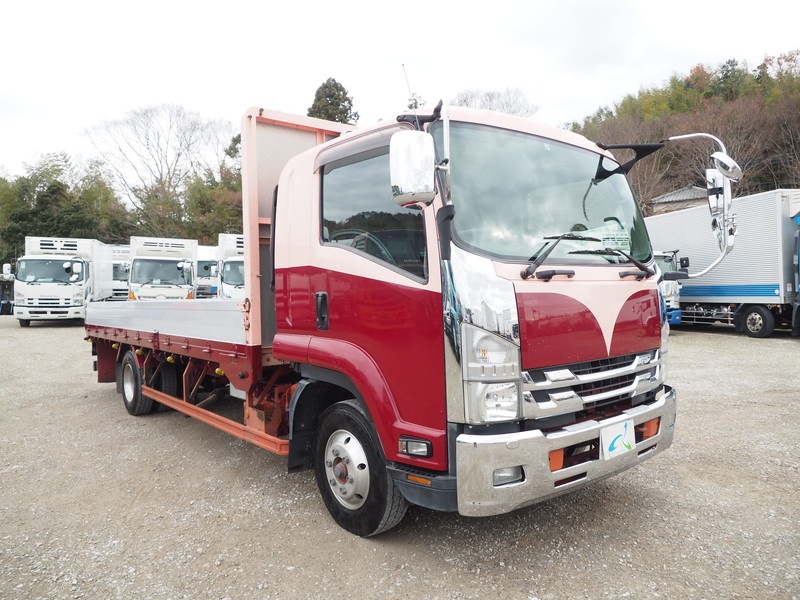 いすゞ フォワード 平ボディ 中型 TKG-FRR90T2 年式 H25[写真04]