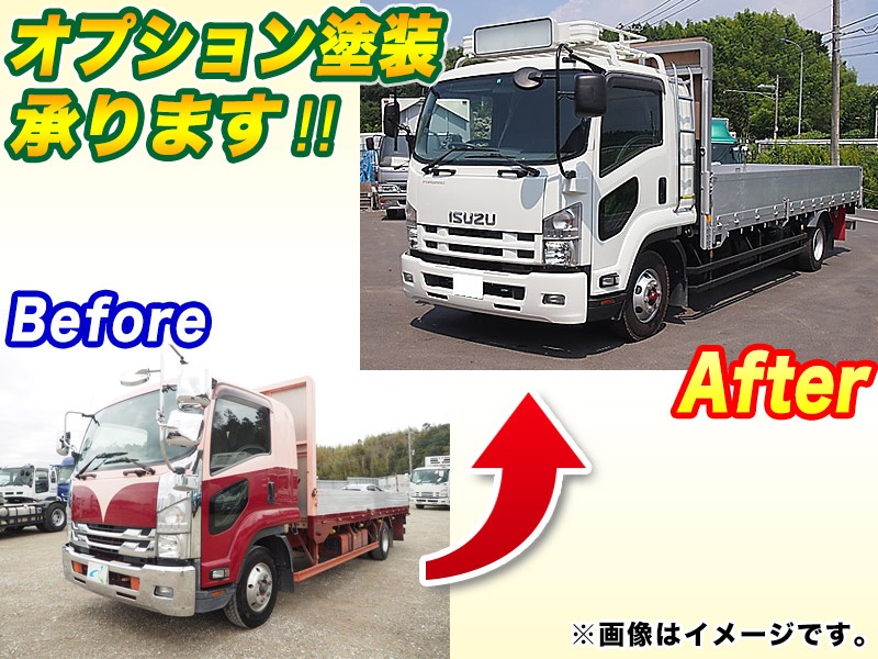 いすゞ フォワード 平ボディ 中型 TKG-FRR90T2 年式 H25[写真03]
