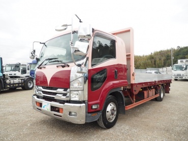 いすゞ フォワード 平ボディ 中型 TKG-FRR90T2 年式 H25 [写真01]