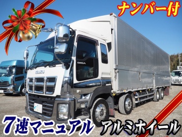 いすゞ ギガ ウイング車 大型 QKG-CYJ77A 年式 H25 [写真02]