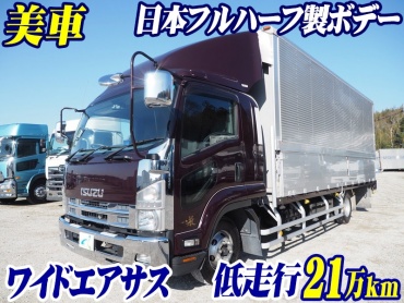 いすゞ フォワード ウイング車 中型 TKG-FRR90T2 年式 H26[写真02]