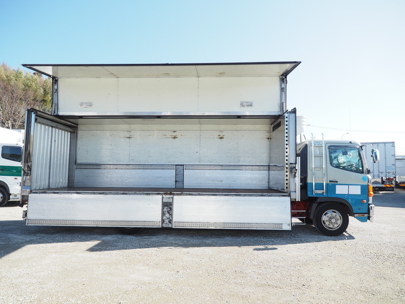 日野 レンジャープロ 冷凍ウイング 中増t KS-FE8JMFA 年式 H17[写真09]