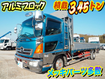 日野 レンジャー 平ボディ 中型 BKG-FD7JLYA 年式 H21[写真02]
