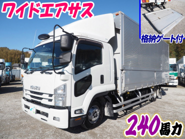 いすゞ フォワード ウイング車 中型 TKG-FRR90T2 年式 H27[写真02]