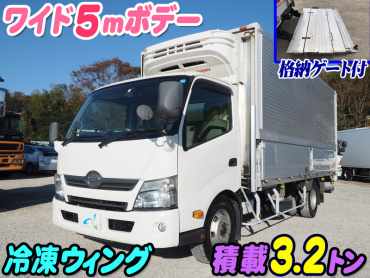 日野 デュトロ 冷凍ウイング 小型 TKG-XZU720M 年式 H24[写真02]