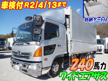 日野 レンジャー ウイング車 中型 ADG-FD8JLWG 年式 H18[写真02]