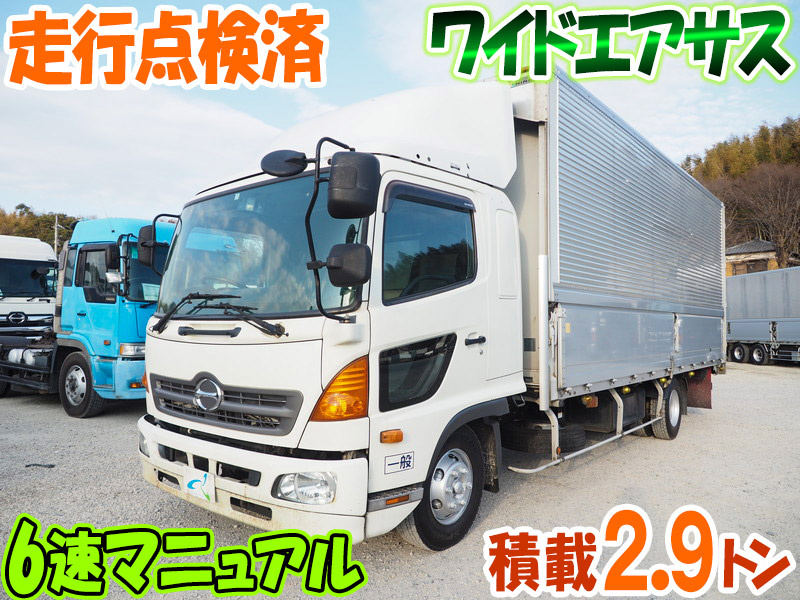 日野 レンジャー ウイング車 中型 TKG-FD9JLAG 年式 H24[写真02]