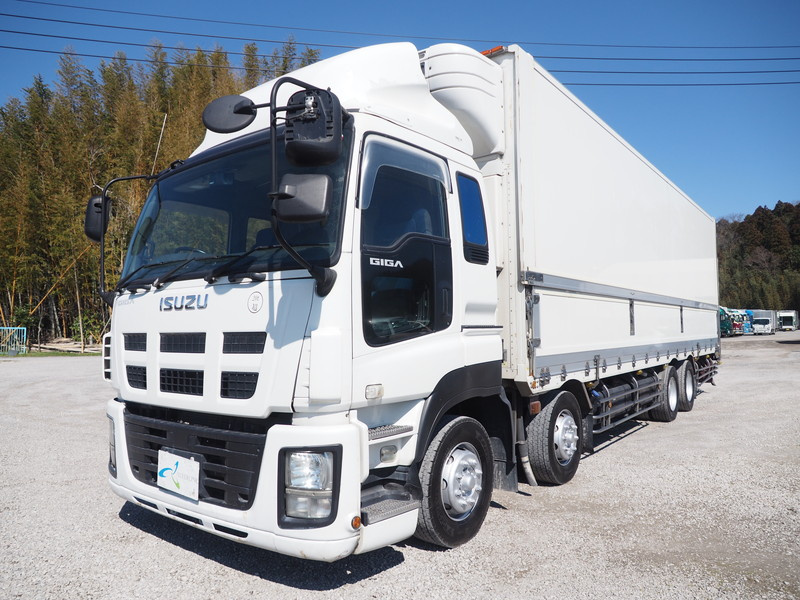 いすゞ ギガ 冷凍ウイング 大型 LKG-CYJ77A 年式 H24[写真01]