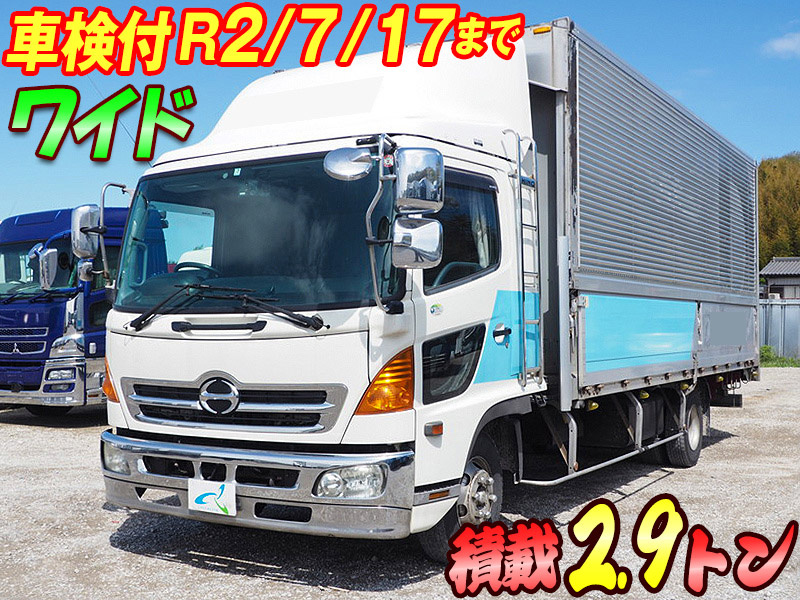 日野 レンジャー ウイング車 中型 BDG-FD8JLWA 年式 H19[写真02]