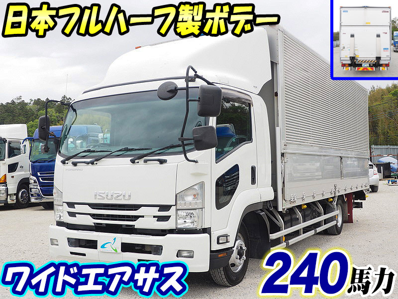 いすゞ フォワード ウイング車 中型 TKG-FRR90T2 年式 H27[写真02]