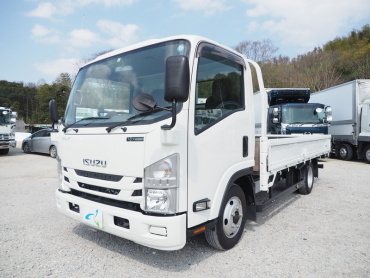 いすゞ エルフ 平ボディ 小型 TRG-NPR85AR 年式 H29 [写真01]