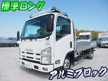 いすゞ エルフ 平ボディ 小型 BKG-NLR85AR 年式 H23[写真02]