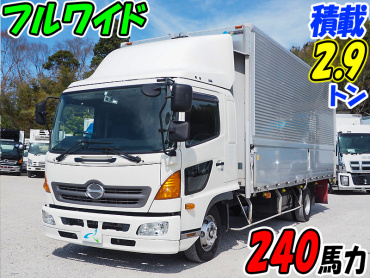 日野 レンジャー ウイング車 中型 TKG-FD7JLAA 年式 H27 [写真02]