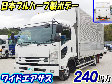 いすゞ フォワード ウイング車 中型 TKG-FRR90T2 年式 H27 [写真02]