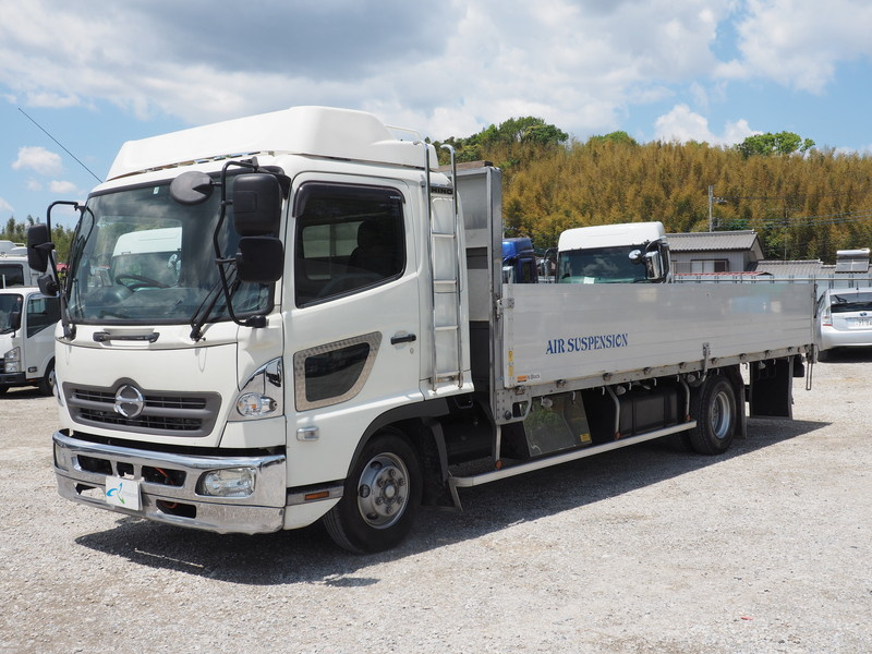 日野 レンジャー 平ボディ 中型 BKG-FD7JLYG 年式 H20[写真01]