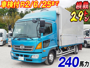 日野 レンジャー ウイング車 中型 SKG-FD7JLAA 年式 H24[写真02]