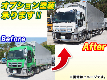 いすゞ ギガ ウイング車 大型 QKG-CYJ77A 年式 H24 [写真03]