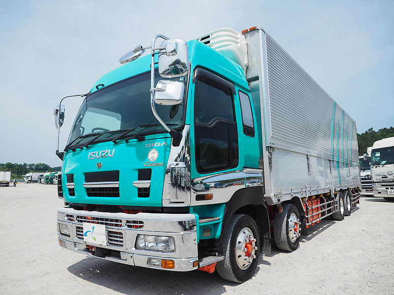 いすゞ ギガ 冷凍ウイング 大型 PDG-CYJ77W8 年式 H20[写真01]