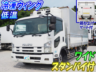 いすゞ フォワード 冷凍ウイング 中型 PKG-FRR90S1 年式 H21[写真02]