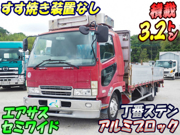 三菱ふそう ファイター 平ボディ 中型 PA-FK64FK 年式 H17[写真02]