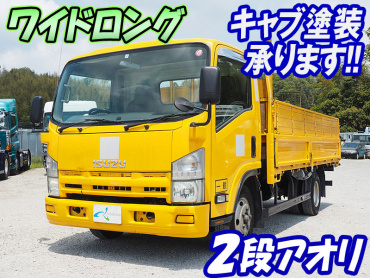 いすゞ エルフ 平ボディ 小型 BKG-NPR85AR 年式 H21[写真02]