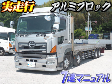 日野 プロフィア 平ボディ 大型 BDG-FW1EYYG 年式 H19[写真02]