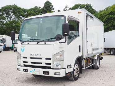 いすゞ エルフ 冷凍バン 小型 TKG-NLR85N 年式 H25 [写真01]