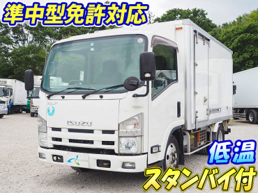 いすゞ エルフ 冷凍バン 小型 TKG-NLR85N 年式 H25 [写真02]