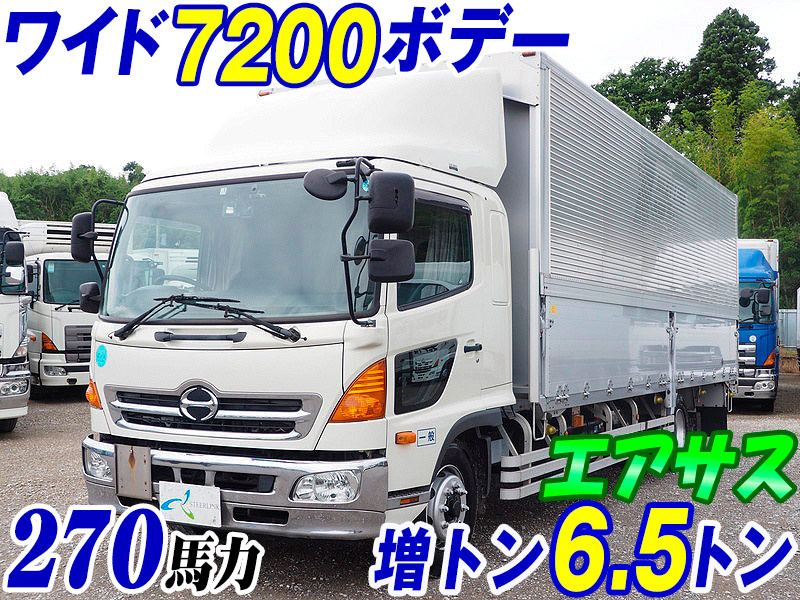 日野 レンジャー ウイング車 中増t QKG-FE7JPAG 年式 H26[写真02]