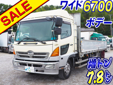 日野 レンジャー 平ボディ 中増t BDG-FE7JMWA 年式 H19[写真02]