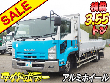 いすゞ フォワード 平ボディ 中型 PKG-FRR90S2 年式 H21[写真02]
