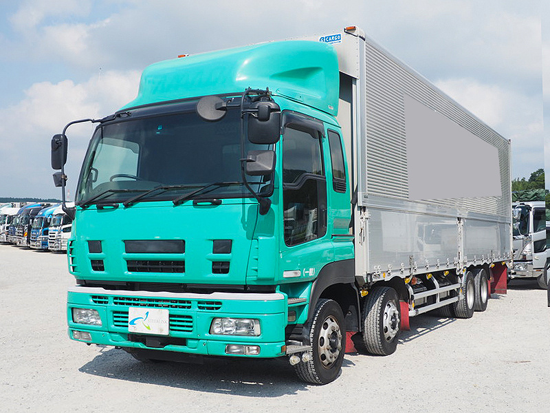 いすゞ ギガ ウイング車 大型 PKG-CYJ77W8 年式 H21[写真01]