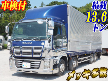 いすゞ ギガ ウイング車 大型 QKG-CYJ77A 年式 H27[写真02]