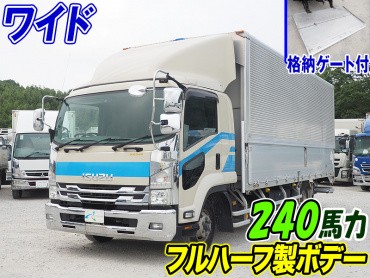 いすゞ フォワード ウイング車 中型 TKG-FRR90S2 年式 H27[写真02]