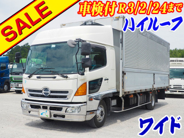 日野 レンジャー ウイング車 中型 BDG-FD8JLWA 年式 H19[写真02]