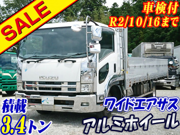 いすゞ フォワード 平ボディ 中型 PDG-FRR34T2 年式 H19[写真02]