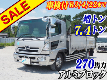 日野 レンジャー 平ボディ 中増t BDG-FE8JLWA 年式 H19[写真02]