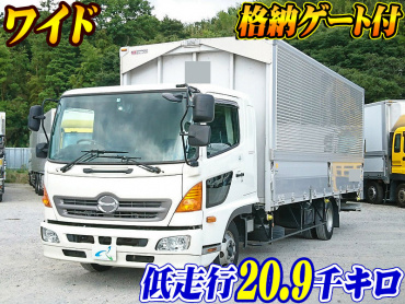 日野 レンジャー ウイング車 中型 TKG-FD9JLAA 年式 H25[写真02]