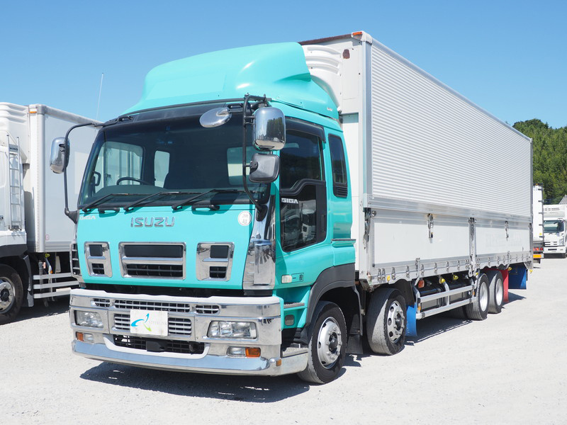 いすゞ ギガ 冷凍ウイング 大型 PKG-CYJ77W8 年式 H22[写真01]