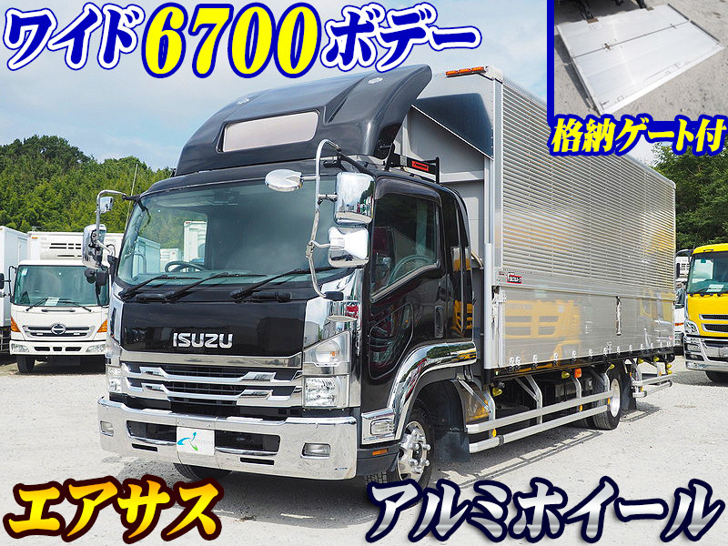 いすゞ フォワード ウイング車 中型 TKG-FRR90T2 年式 H27[写真02]