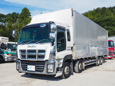 いすゞ ギガ ウイング車 大型 QKG-CYJ77A 年式 H27 [写真01]