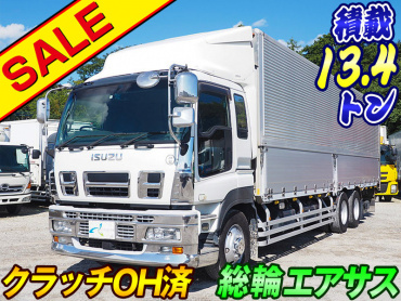 中古いすゞのウイング車(大型)ギガ H21 PKG-CYL77V8Aの詳細