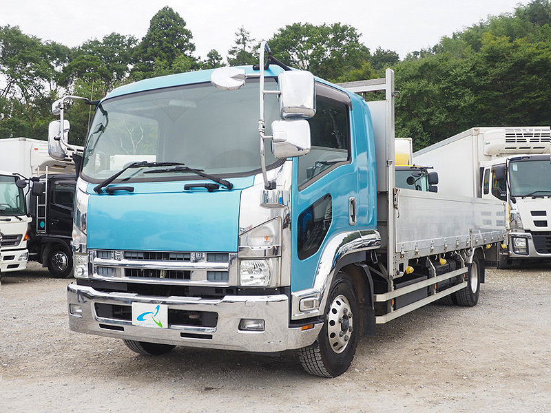 いすゞ フォワード 平ボディ 中型 TKG-FRR90T2 年式 H26[写真01]