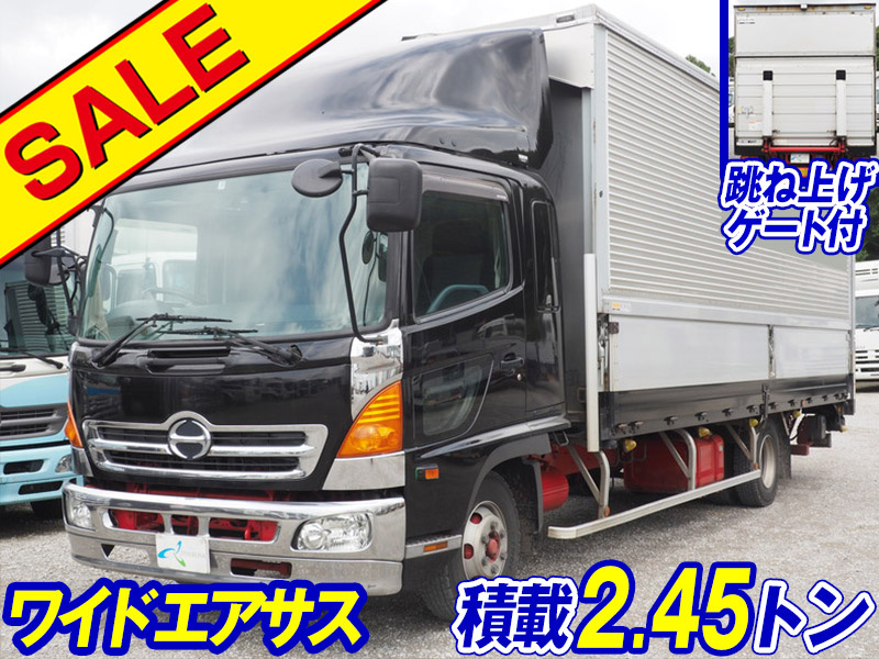 日野 レンジャー ウイング車 中型 BKG-FD7JLYG 年式 H21[写真02]